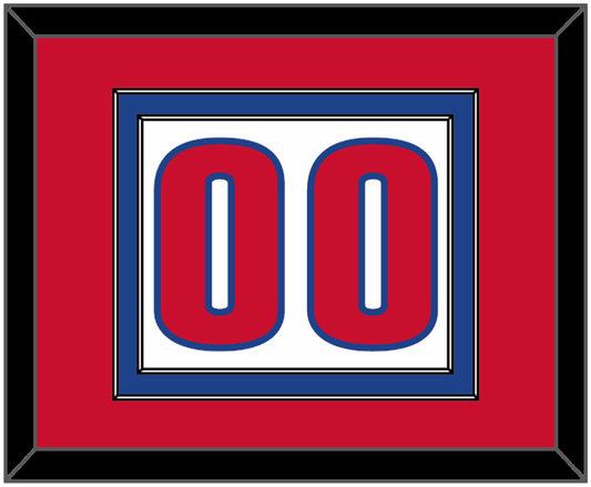 Detroit Number - White Association - Signature Tier 4