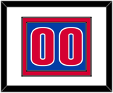 Detroit Number - Road Blue (2001-2017) - Double Mat 1