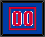 Detroit Number - Road Blue (2001-2017) - Double Mat 2