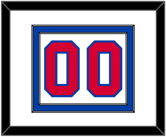 Detroit Number - Home White (1983-1996) - Signature Tier 1