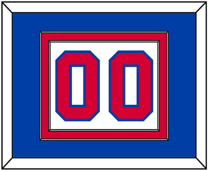 Detroit Number - Home White (1983-1966) - Signature Tier 2