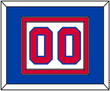 Detroit Number - Home White (1983-1966) - Double Mat 2