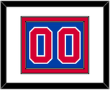 Detroit Number - Road Blue (1981-1996) - Double Mat 1