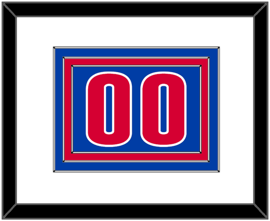 Detroit Number - Road Blue (2001-2017) - Premier Tier 1