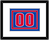 Detroit Number - Road Blue (2001-2017) - Triple Mat 1