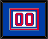 Detroit Number - Home White (1983-1996) - Triple Mat 2