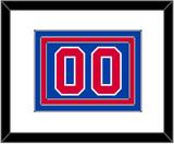 Detroit Number - Road Blue (1981-1996) - Triple Mat 1