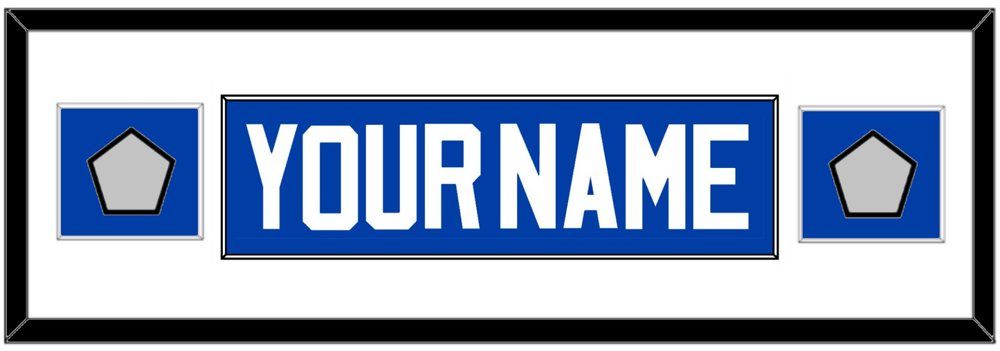 Detroit Name & 2 Champions Trophy Patches - Road Blue (1981-1996) - Essential Tier 2