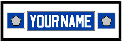 Detroit Name & 2 Champions Patches - Road Blue (1981-1996) - Essential Tier 2