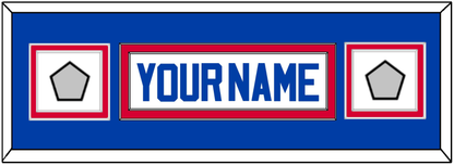 Detroit Name & 2 Champions Patches - Home White (1983-1996) - Signature Tier 4