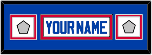 Detroit Name & 2 Champions Patches - Home White (1983-1996) - Signature Tier 4
