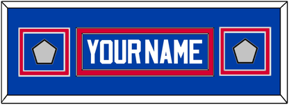 Detroit Name & 2 Champions Patches - Road Blue (1981-1996) - Signature Tier 4