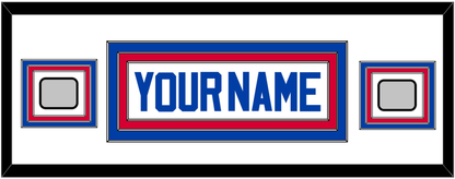 Detroit Name & 2 Champions Trophy Patches - Home White (1983-1996) - Premier Tier 2