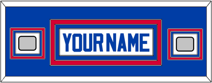 Detroit Name & 2 Champions Patches - Home White (1983-1996) - Premier Tier 4