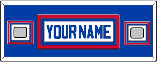 Detroit Name & 2 Champions Patches - Home White (1983-1996) - Premier Tier 4