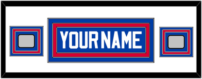Detroit Name & 2 Champions Trophy Patches - Road Blue (1981-1996) - Premier Tier 2