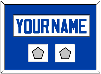Detroit Name & 2 Champions Trophy Patches - Home White (1983-1996) - Essential Tier 1