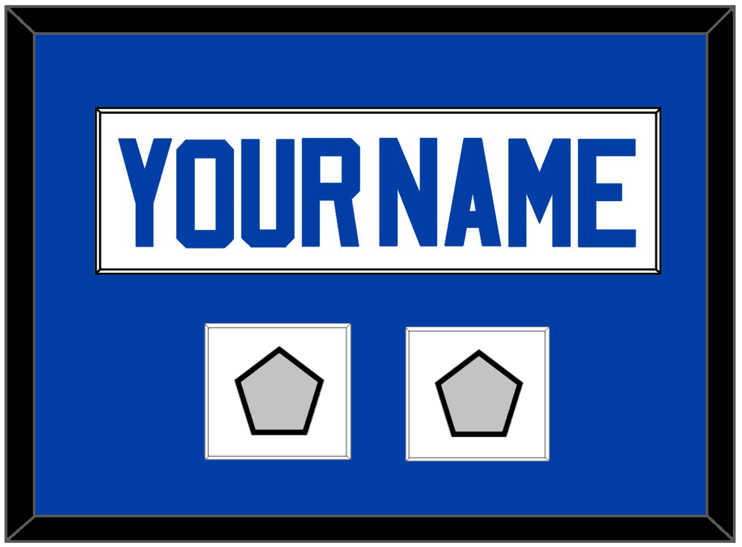 Detroit Name & 2 Champions Trophy Patches - Home White (1983-1996) - Essential Tier 1