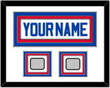 Detroit Name & 2 Champions Patches - Home White (1983-1996) - Triple Mat 1