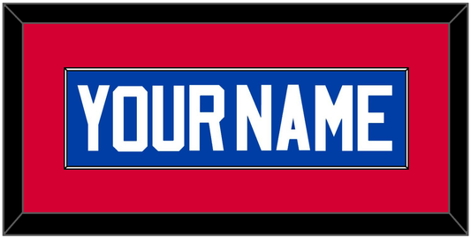 Detroit Name - Road Blue (1981-1996) - Essential Tier 2