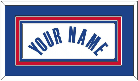 Detroit Name - White Association - Triple Mat 2