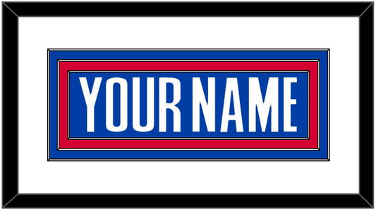 Detroit Name - Road Blue (2001-2017) - Premier Tier 1