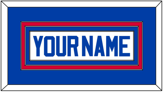 Detroit Name - Home White (1983-1996) - Premier Tier 2