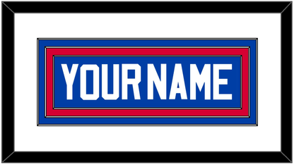 Detroit Name - Road Blue (1981-1996) - Premier Tier 1