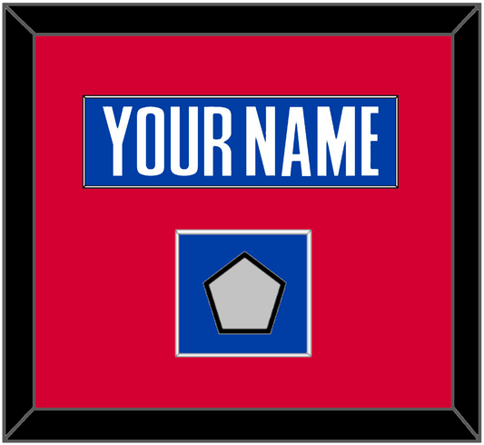 Detroit Name & Champions Patch - Road Blue (2001-2017) - Essential Tier 2