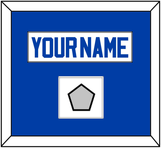 Detroit Name & 2X Champions Patch - Home White (1983-1996) - Essential Tier 1