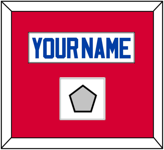 Detroit Name & Finals Patch - Home White (1983-1996) - Essential Tier 2