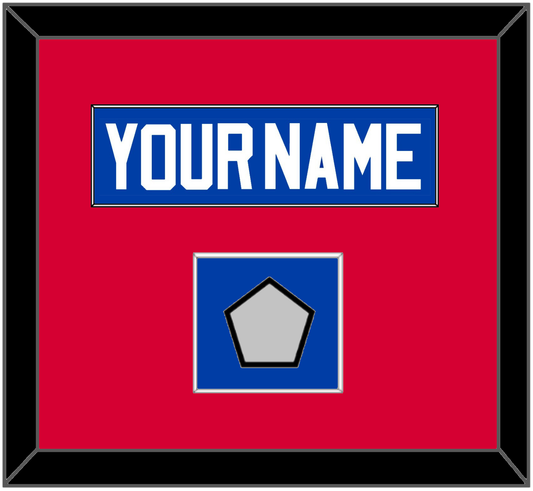 Detroit Name & Finals Patch - Road Blue (1981-1996) - Essential Tier 2