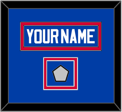 Detroit Name & Champions Trophy Patch - Road Blue (1981-1996) - Signature Tier 2