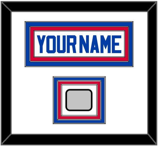 Detroit Name & Champions Patch - Home White (1983-1996) - Premier Tier 1