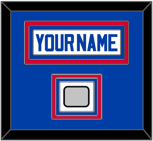 Detroit Name & Champions Patch - Home White (1983-1996) - Premier Tier 2