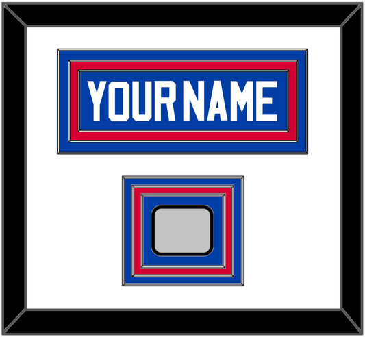Detroit Name & 2X Champions Patch - Road Blue (1981-1996) - Premier Tier 1
