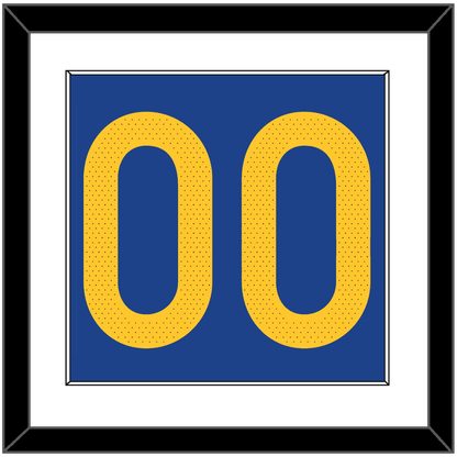 Golden State Number - Blue Icon - Essential Tier 1