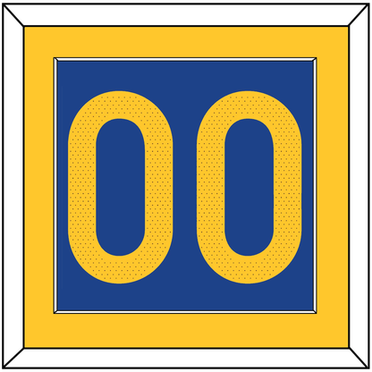 Golden State Number - Blue Icon - Essential Tier 2