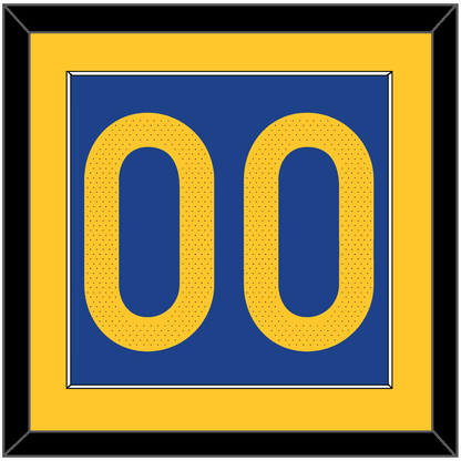 Golden State Number - Blue Icon - Essential Tier 2