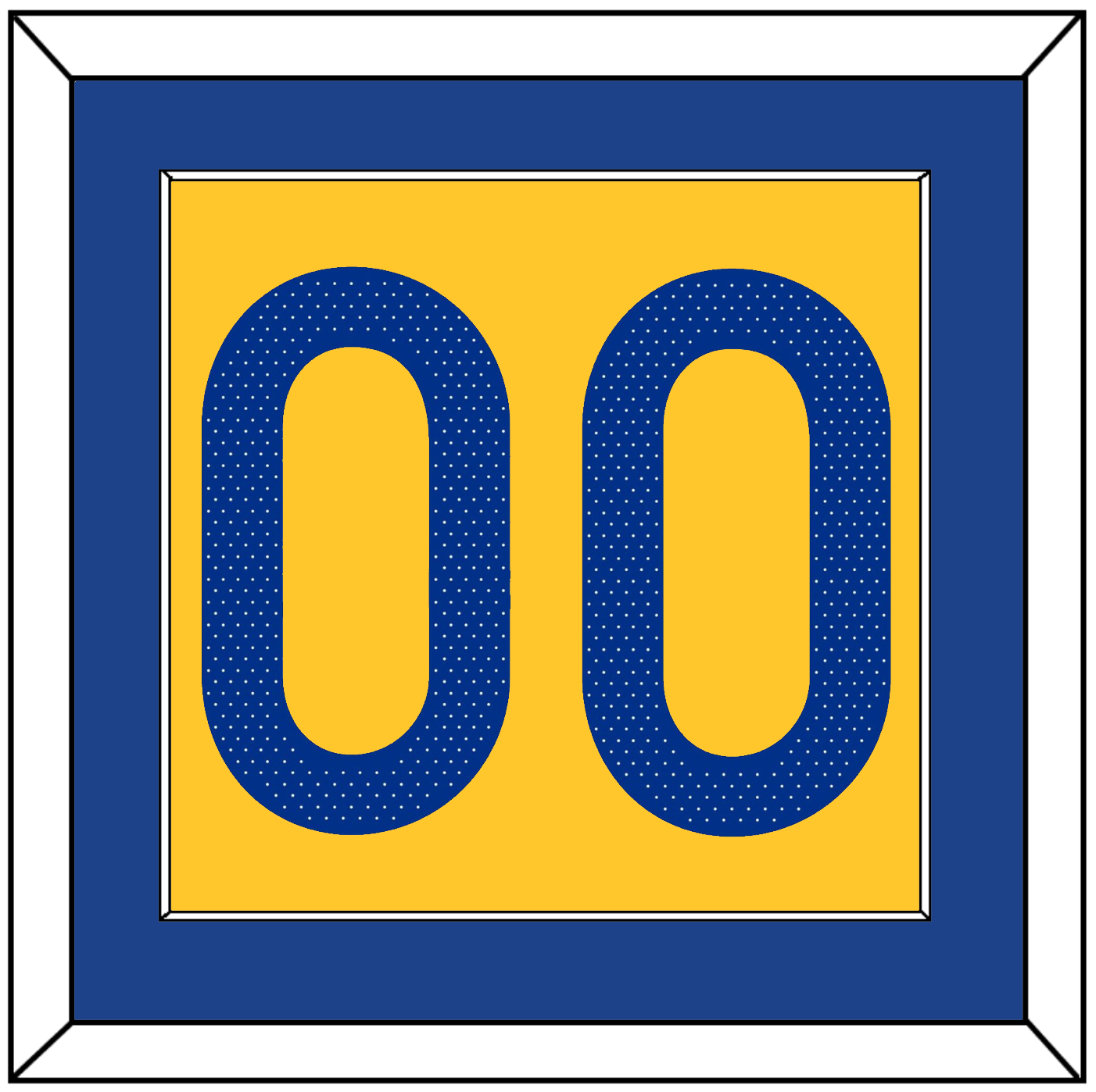 Golden State Number - Yellow Statement (2019-2022) - Essential Tier 2
