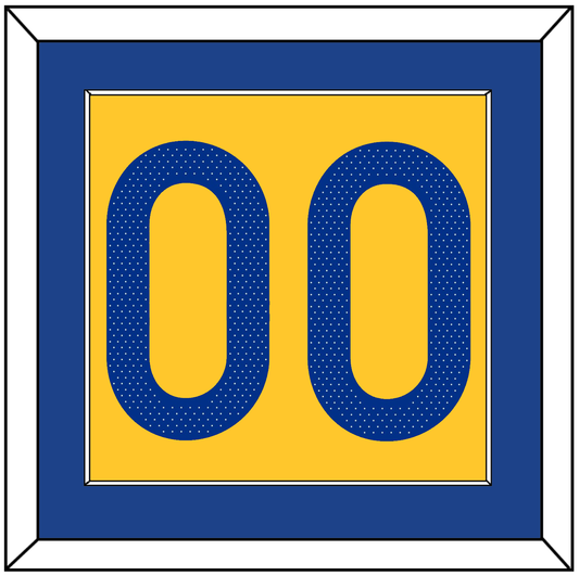 Golden State Number - Yellow Statement (2019-2022) - Essential Tier 2