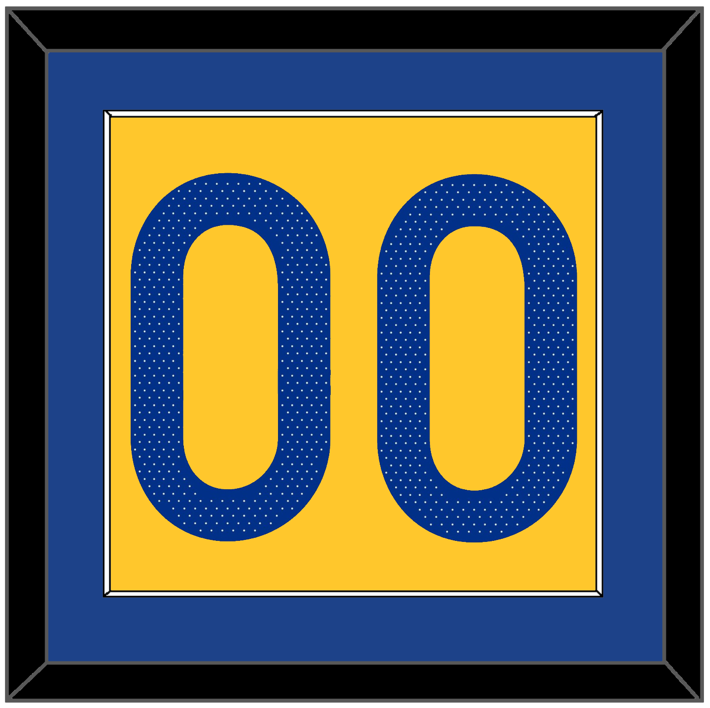 Golden State Number - Yellow Statement (2019-2022) - Essential Tier 2