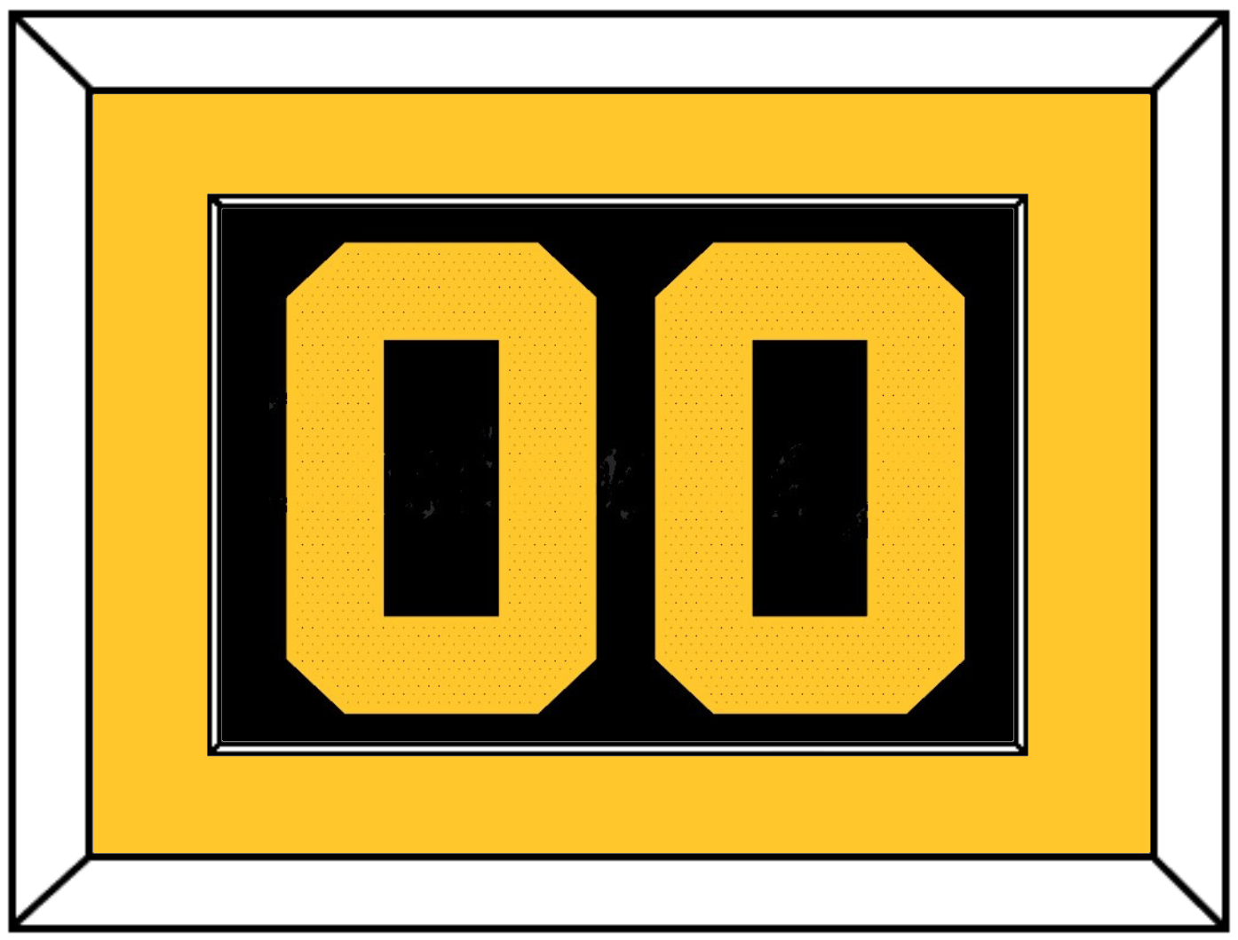 Golden State Number - Black City (2021-2022) - Essential Tier 3