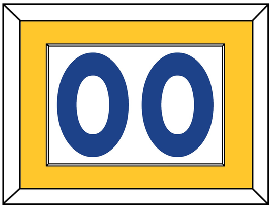 Golden State Number - Home White (2010-2019) - Essential Tier 2