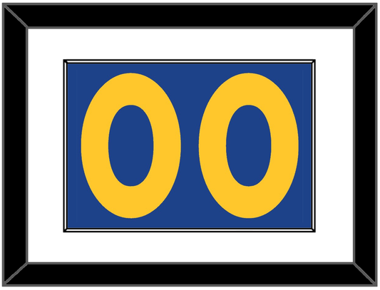 Golden State Number - Road Blue (2010-2019) - Essential Tier 1
