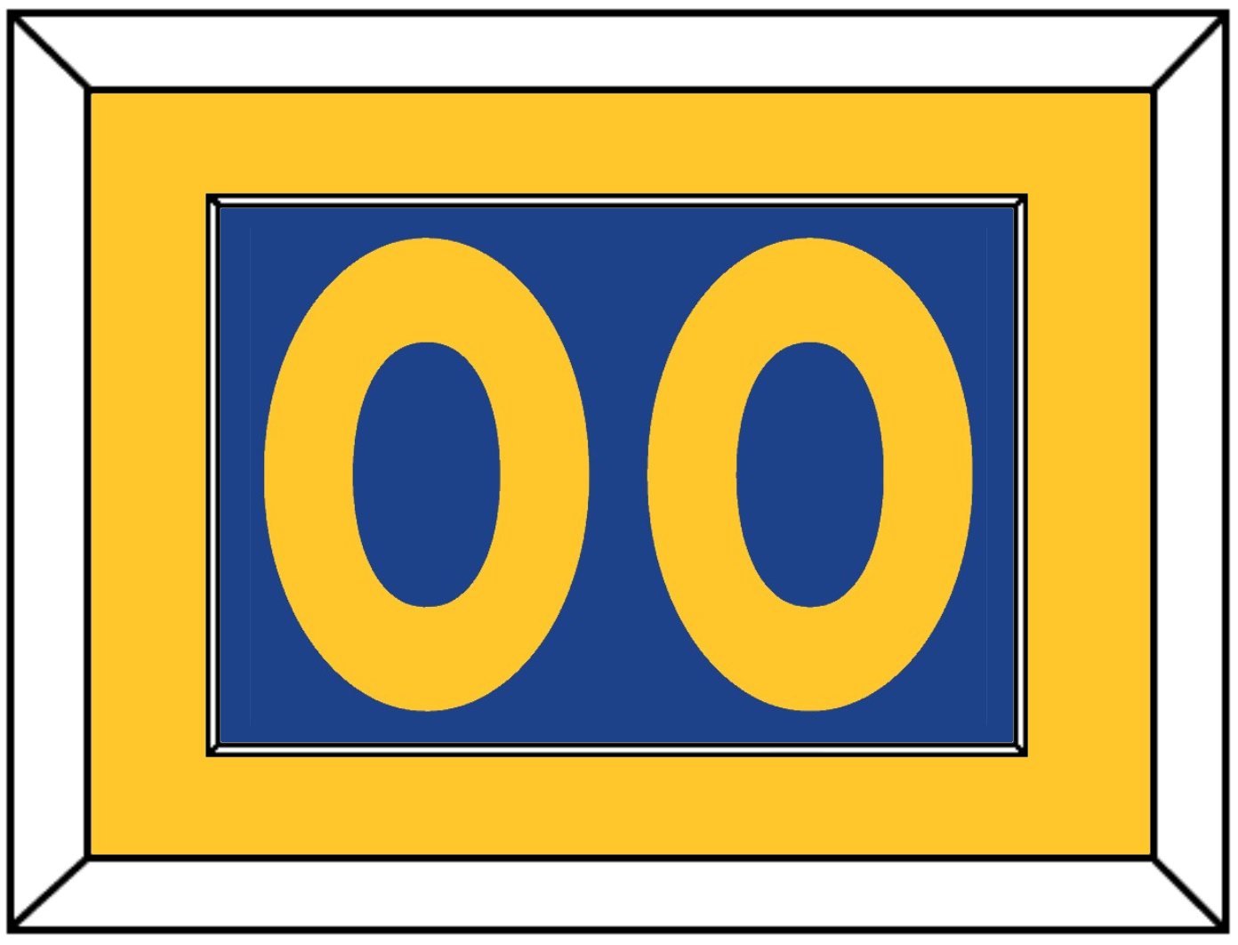 Golden State Number - Road Blue (2010-2019) - Essential Tier 2