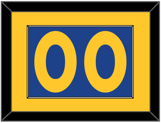 Golden State Number - Road Blue (2010-2019) - Essential Tier 2