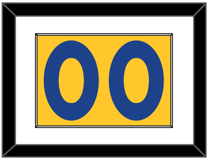 Golden State Number - Alternate Yellow (2013) - Essential Tier 1