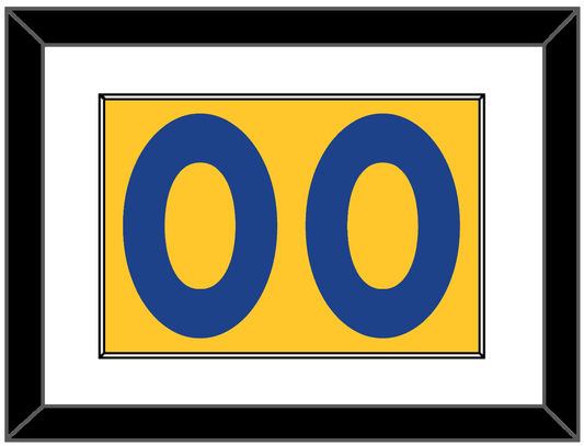 Golden State Number - Alternate Yellow (2013) - Essential Tier 1