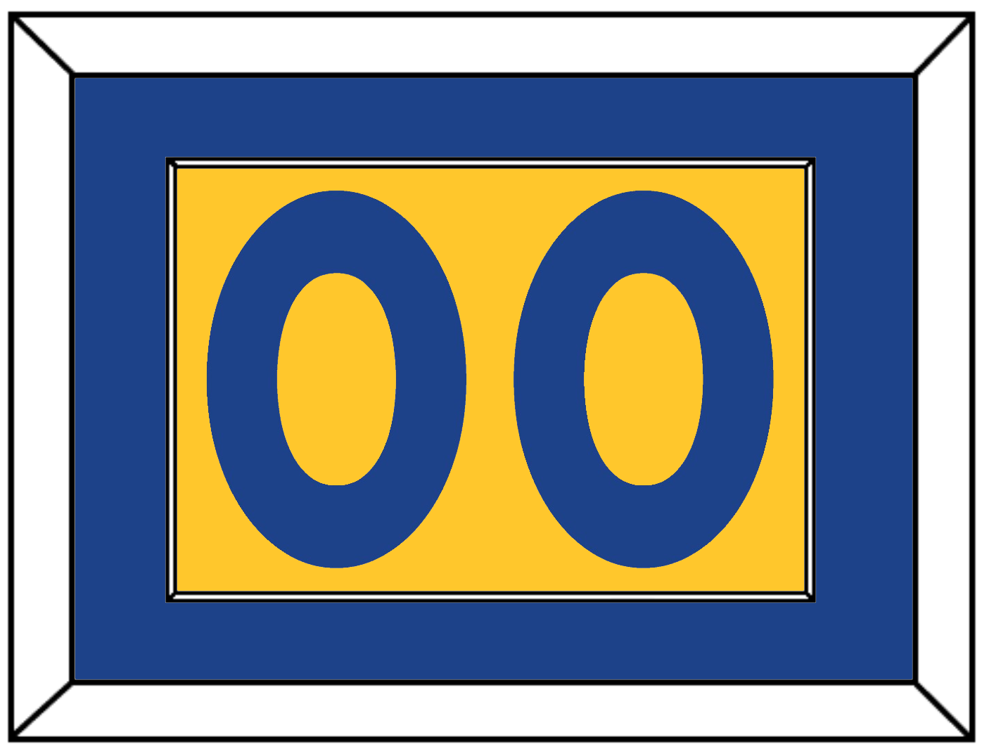 Golden State Number - Alternate Yellow (2013) - Essential Tier 2